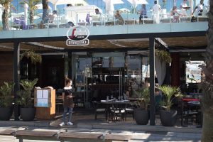 carta para restaurant en el hotel vela de barcelona