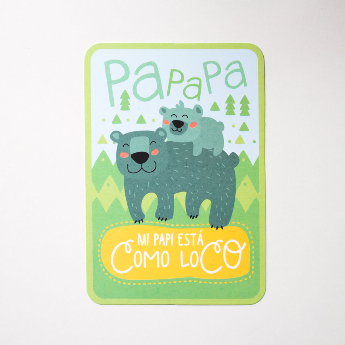 divertida ilustración de osos para juego