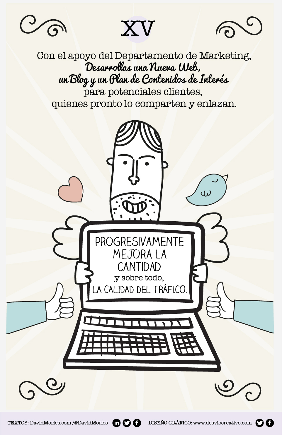 infografia como funciona el seo desde el punto de vista de un webmaster