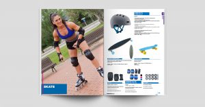 diseño de catalogo skate