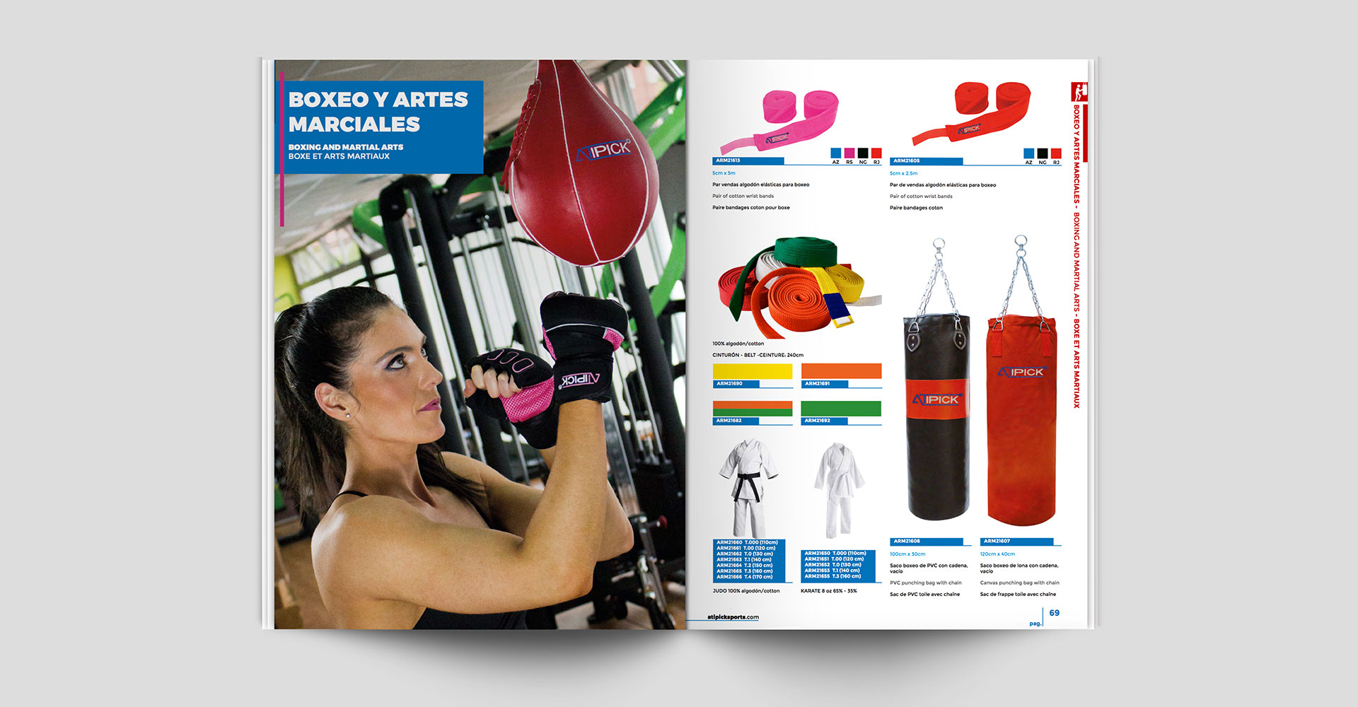 catalogo deportivo