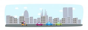 illustration ciudad barcelona