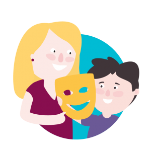 dibujo infantil icono