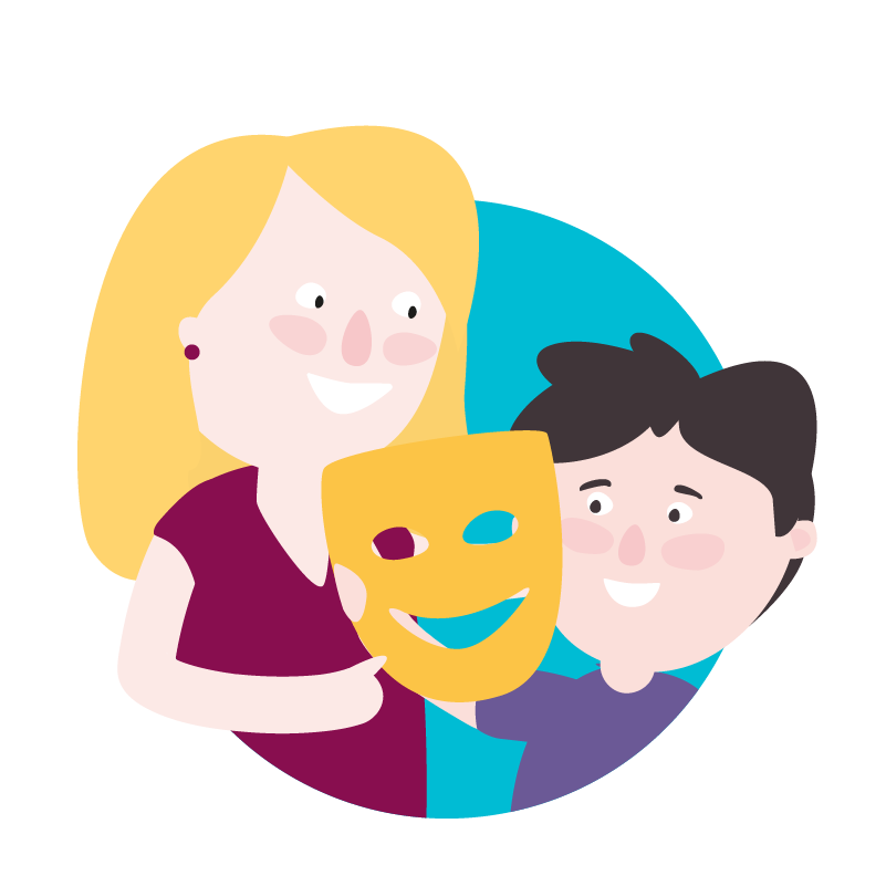 dibujo infantil icono