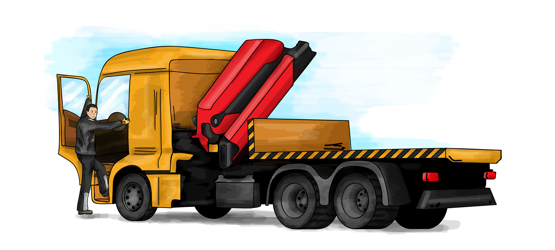 ilustracion-de-conductor-de-camion- seguridad