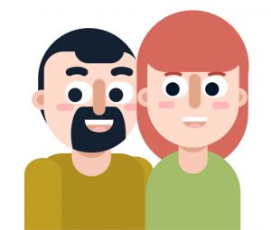 ilustracion-de-pareja-feliz-desvio-creativo