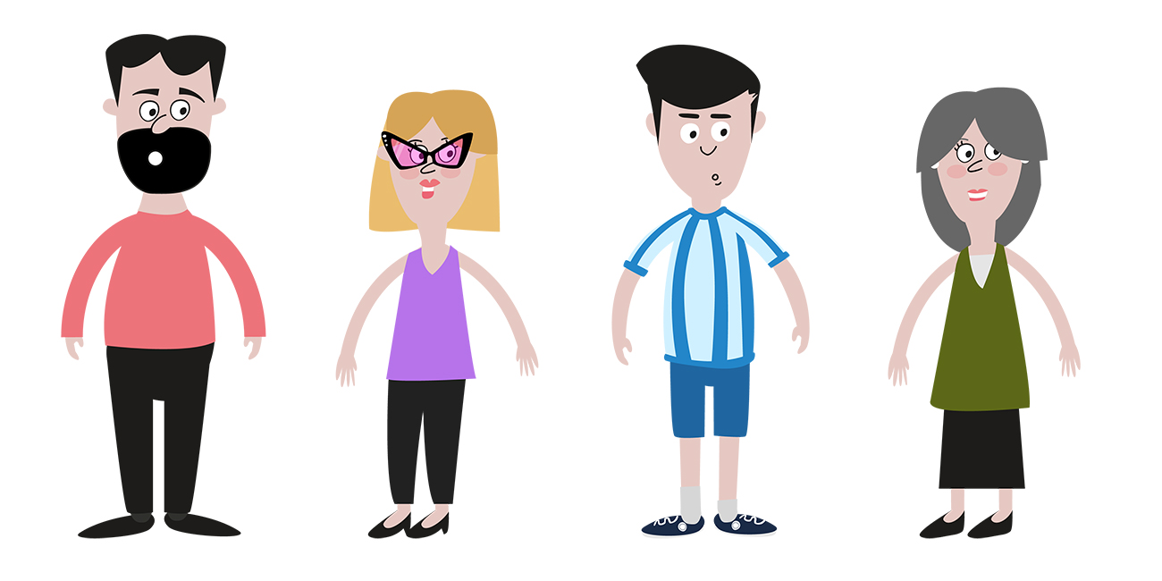personajes infantiles